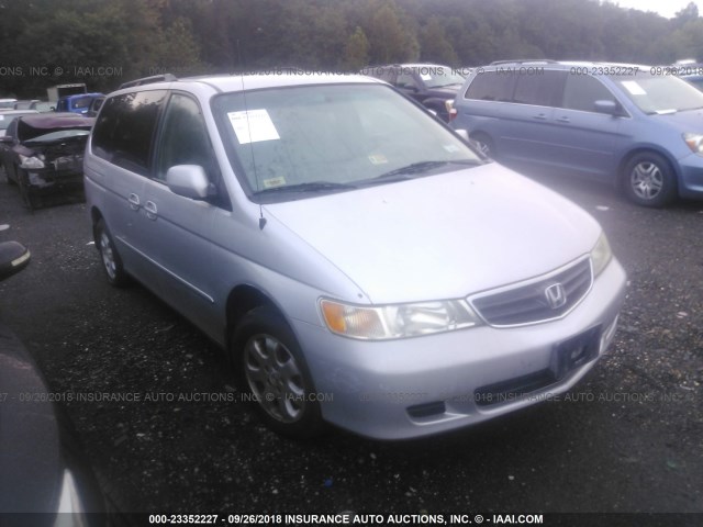 5FNRL18924B128464 - 2004 HONDA ODYSSEY EXL SILVER photo 1