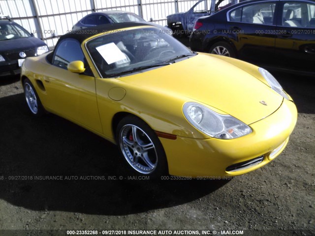 WP0CB29861U665250 - 2001 PORSCHE BOXSTER S YELLOW photo 1