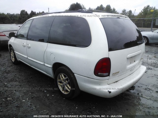 1B4GP54L1WB716525 - 1998 DODGE GRAND CARAVAN LE/ES WHITE photo 3