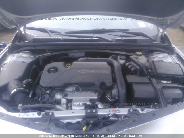 1G1ZB5STXHF255259 - 2017 CHEVROLET MALIBU LS 银色 照片 10