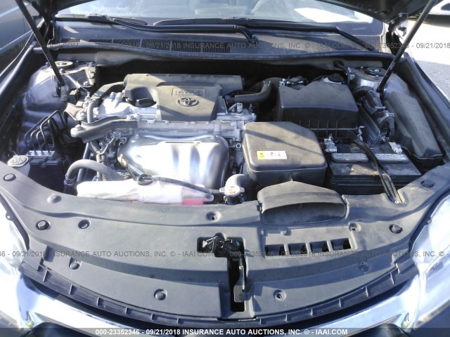 4T1BF1FK8HU623016 - 2017 TOYOTA CAMRY LE/XLE/SE/XSE 灰色 照片 10