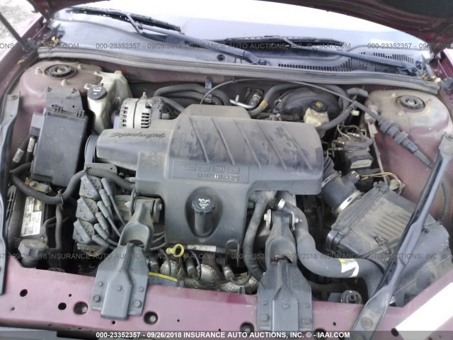 2G2WR524X41359206 - 2004 PONTIAC GRAND PRIX GTP BURGUNDY photo 10