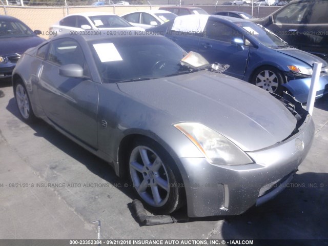 JN1AZ34E64T062706 - 2004 NISSAN 350Z COUPE SILVER photo 1