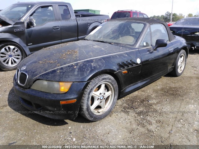 4USCH7326TLB75722 - 1996 BMW Z3 1.9 BLACK photo 2