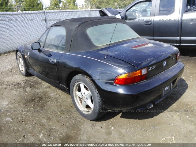 4USCH7326TLB75722 - 1996 BMW Z3 1.9 BLACK photo 3