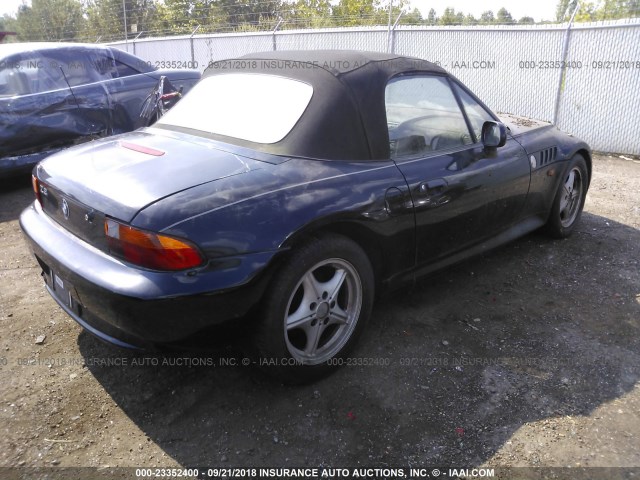 4USCH7326TLB75722 - 1996 BMW Z3 1.9 BLACK photo 4