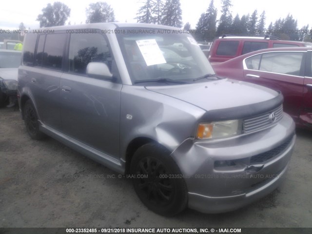 JTLKT324664064972 - 2006 TOYOTA SCION XB Plata foto 1
