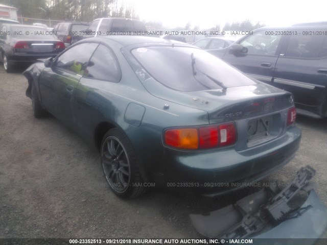 JT2DB02T1V0071193 - 1997 TOYOTA CELICA ST/ST LIMITED GREEN photo 3