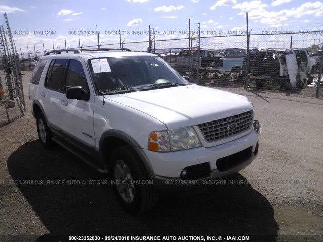 1FMDU64K94UC01586 - 2004 FORD EXPLORER EDDIE BAUER WHITE photo 1