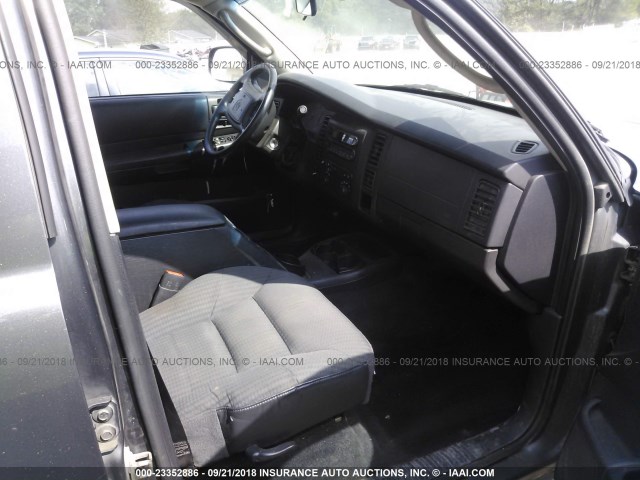 1B4HS38N52F160015 - 2002 DODGE DURANGO SPORT/SXT GRAY photo 5