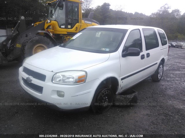 1GBDV13197D163542 - 2007 CHEVROLET UPLANDER INCOMPLETE 白色 照片 2