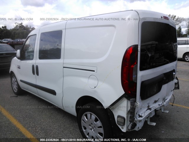 ZFBERFBT5G6C50675 - 2016 RAM PROMASTER CITY SLT WHITE photo 3