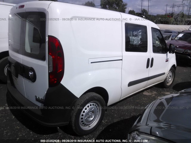 ZFBERFAB3H6G55024 - 2017 RAM PROMASTER CITY  WHITE photo 4