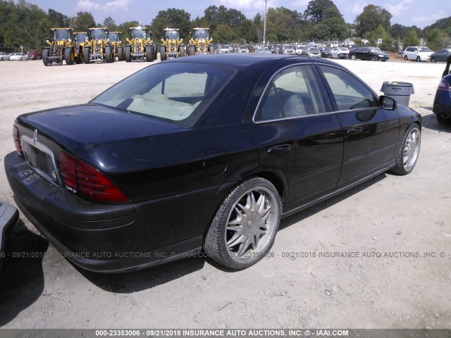 1LNHM87A22Y705533 - 2002 LINCOLN LS 黑色 照片 4