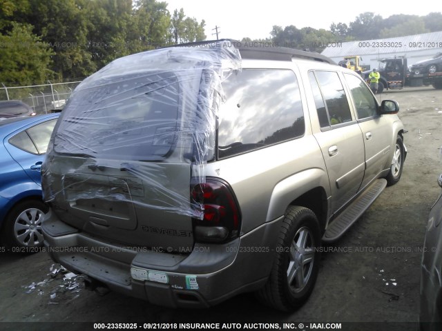 1GNET16S436124745 - 2003 CHEVROLET TRAILBLAZER EXT GOLD photo 4