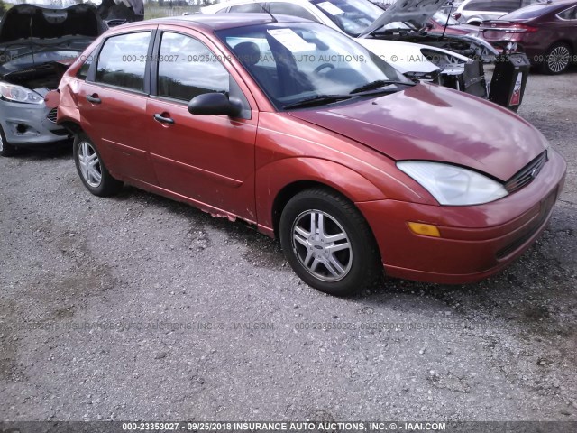 1FAFP34P6YW186043 - 2000 FORD FOCUS SE/SE COMFORT ORANGE photo 1