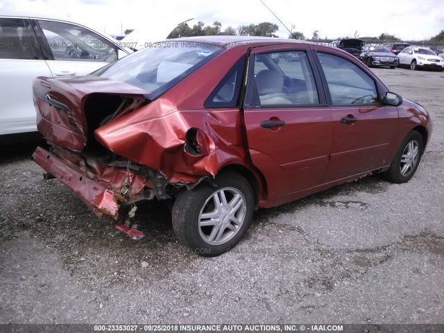 1FAFP34P6YW186043 - 2000 FORD FOCUS SE/SE COMFORT ORANGE photo 4