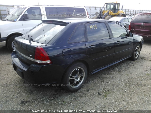 1G1ZT648X5F324121 - 2005 CHEVROLET MALIBU MAXX LS Dark Blue photo 4