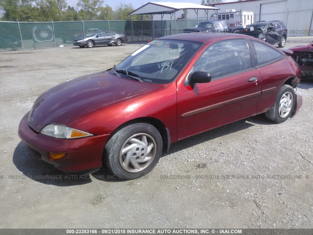 1G1JC1249X7229076 - 1999 CHEVROLET CAVALIER RS ORANGE photo 2