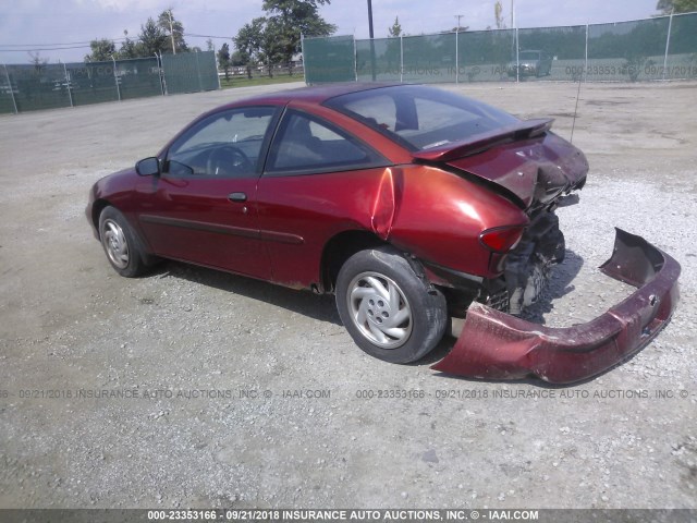 1G1JC1249X7229076 - 1999 CHEVROLET CAVALIER RS ORANGE photo 3