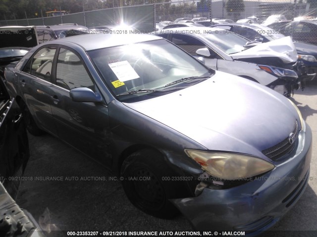 4T1BE32K53U671747 - 2003 TOYOTA CAMRY LE/XLE/SE Көк фото 1