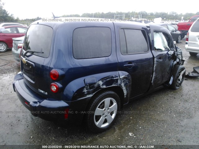 3GNCA13B79S542920 - 2009 CHEVROLET HHR LS Mavi foto 4
