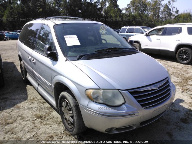 2C4GP64L75R341586 - 2005 CHRYSLER TOWN & COUNTRY LIMITED SILVER photo 1