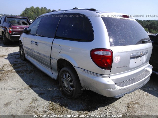 2C4GP64L75R341586 - 2005 CHRYSLER TOWN & COUNTRY LIMITED SILVER photo 3