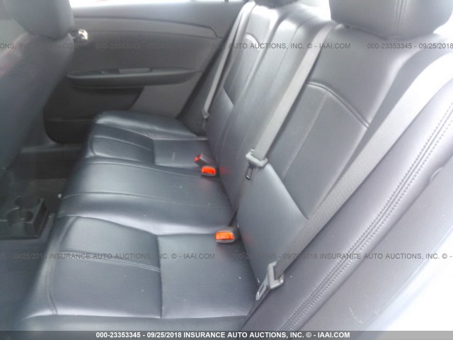 1G1ZC5E06AF185814 - 2010 CHEVROLET MALIBU 1LT WHITE photo 8