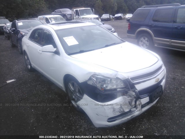 1G1ZH57B59F245030 - 2009 CHEVROLET MALIBU 1LT თეთრი ფოტო 1