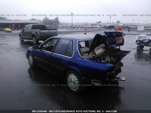 JHMCB7564LC070079 - 1990 HONDA ACCORD EX/EX-R BLUE photo 3