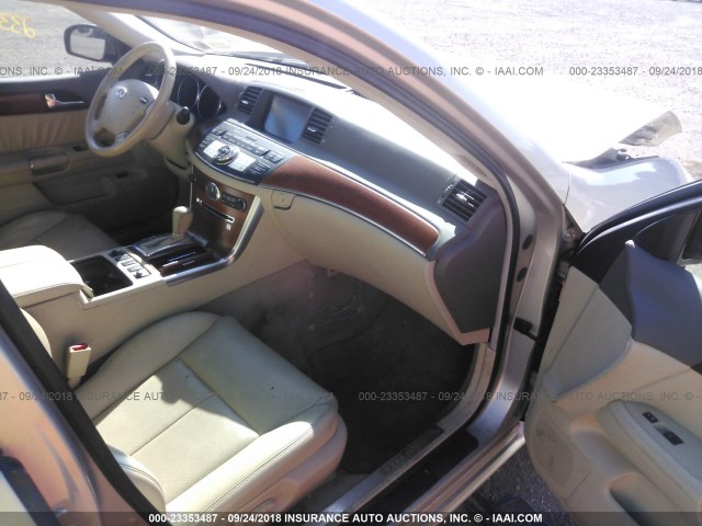 JNKAY01F07M461426 - 2007 INFINITI M35 SPORT Champagne photo 5