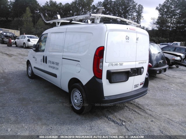 ZFBERFAT7G6B46352 - 2016 RAM PROMASTER CITY  WHITE photo 3