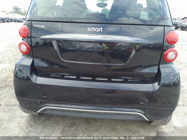 WMEEJ3BA0DK596068 - 2013 SMART FORTWO PURE/PASSION BLACK photo 6