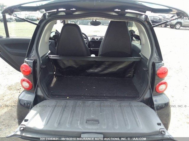 WMEEJ3BA0DK596068 - 2013 SMART FORTWO PURE/PASSION BLACK photo 8