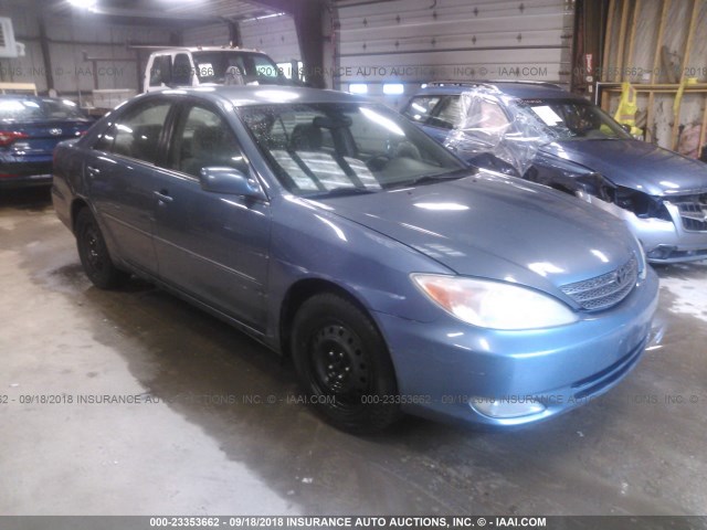 4T1BE30K03U658617 - 2003 TOYOTA CAMRY LE/XLE/SE Mavi foto 1