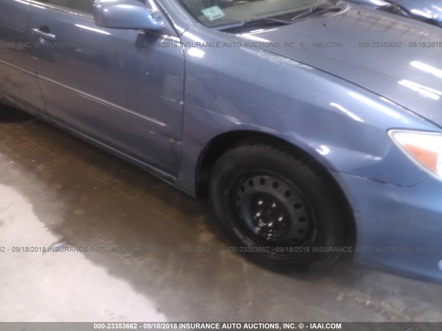 4T1BE30K03U658617 - 2003 TOYOTA CAMRY LE/XLE/SE Mavi foto 6