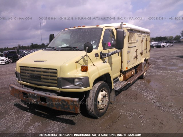 1GDJ5C1GX9F410409 - 2009 GMC C5500 C5C042 YELLOW photo 2