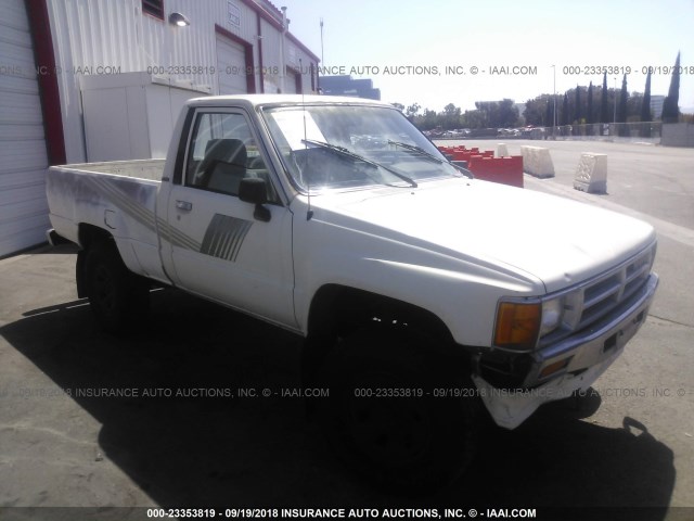 JT4RN63R0H0141667 - 1987 TOYOTA PICKUP RN63 STD WHITE photo 1