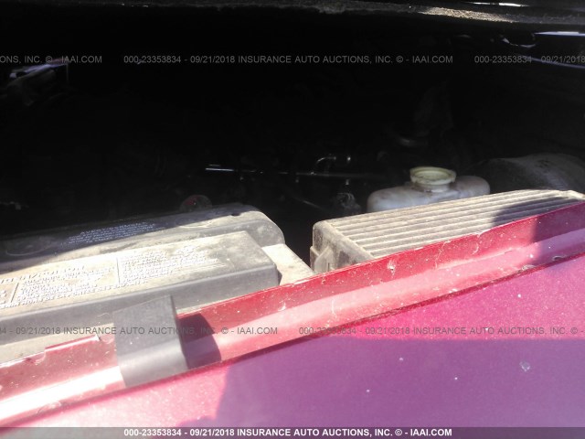 1FMZU73W14UB09369 - 2004 FORD EXPLORER XLT/XLT SPORT/NBX RED photo 10