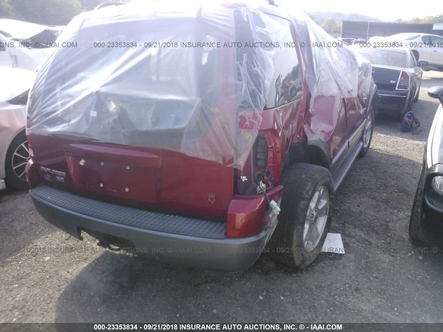 1FMZU73W14UB09369 - 2004 FORD EXPLORER XLT/XLT SPORT/NBX RED photo 4