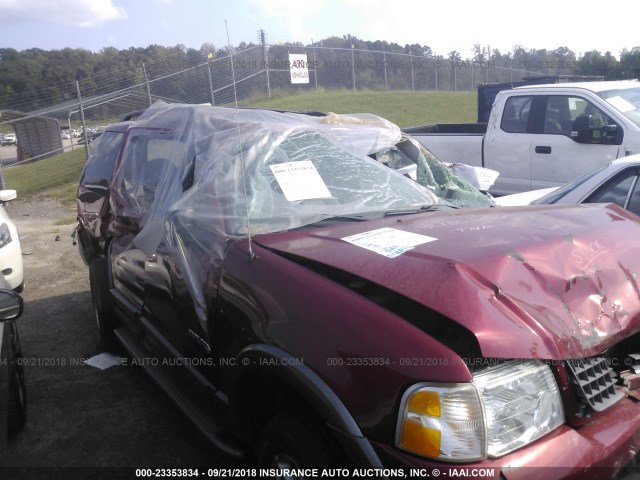 1FMZU73W14UB09369 - 2004 FORD EXPLORER XLT/XLT SPORT/NBX RED photo 6