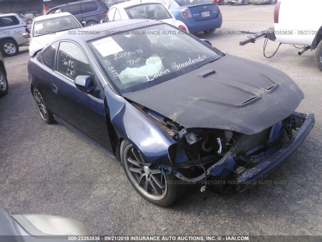 JH4DC54883C010332 - 2003 ACURA RSX BLUE photo 1