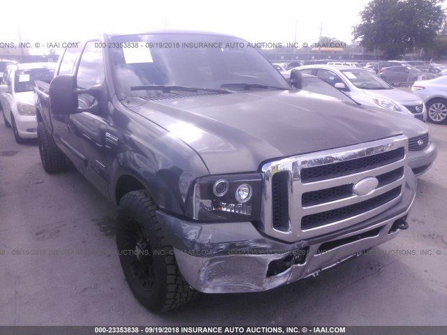 1FTSW20P85EB14290 - 2005 FORD F250 SUPER DUTY GRAY photo 6