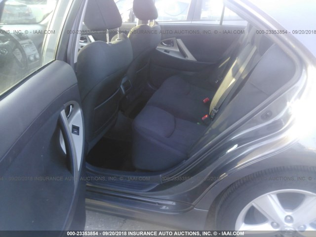 4T1BF3EK0AU069862 - 2010 TOYOTA CAMRY SE/LE/XLE GRAY photo 8