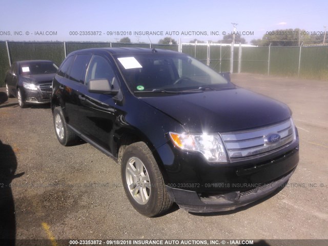 2FMDK36CX9BA76301 - 2009 FORD EDGE BLACK photo 1