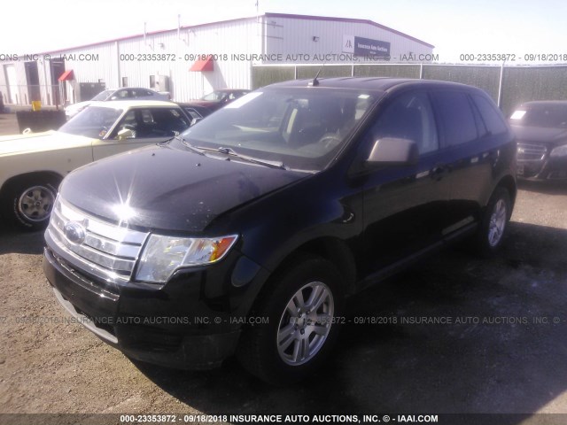 2FMDK36CX9BA76301 - 2009 FORD EDGE BLACK photo 2