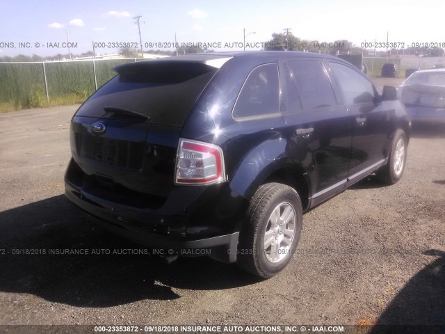 2FMDK36CX9BA76301 - 2009 FORD EDGE BLACK photo 4