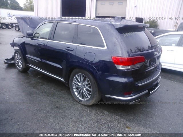 1C4RJFJT5HC880638 - 2017 JEEP GRAND CHEROKEE SUMMIT Mavi foto 3