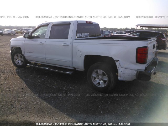 3GCPCREC8HG249487 - 2017 CHEVROLET SILVERADO C1500 LT WHITE photo 3